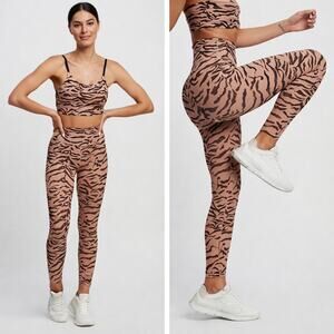 ALLFENIX Zebra Print High-Rise Leggings Size S | Sold at Anthropologie